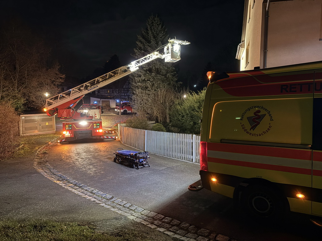 EInsatz Rettung aus Fenster